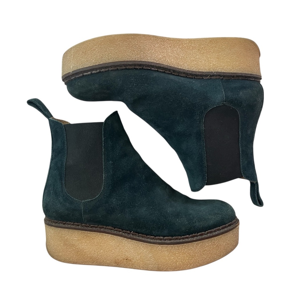 FLAMINGOS SUEDE SHORT PLATFORM BOOTIES 36 or 6.5 / 6 WOMENS